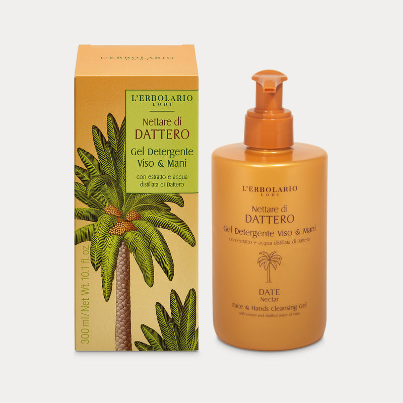 Nettare di Dattero - Gel Detergente Viso & Mani - L'Erbolario