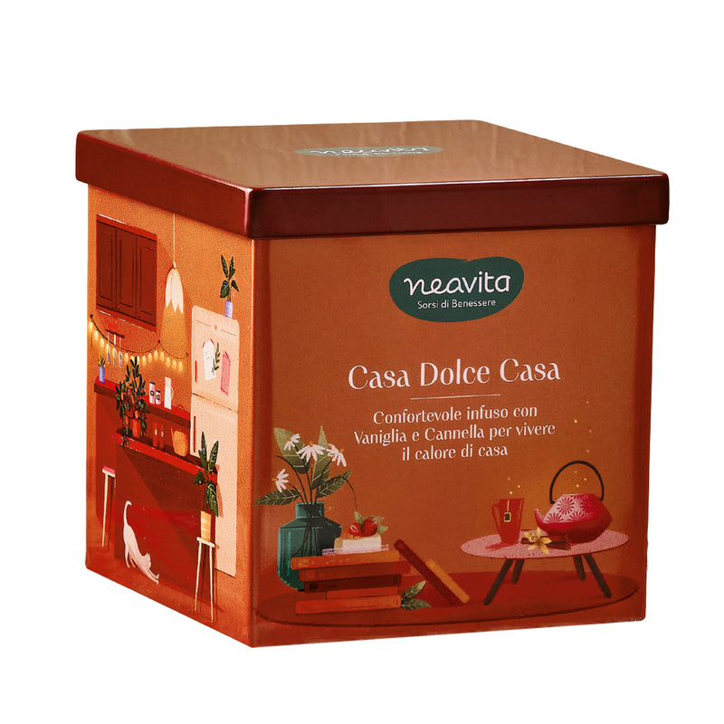 Casa Dolce Casa - Square Tin con Infuso