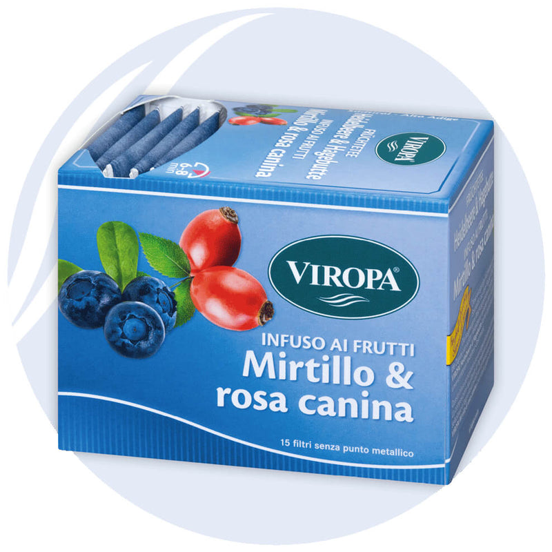 Viropa infuso mirtillo rosa canina