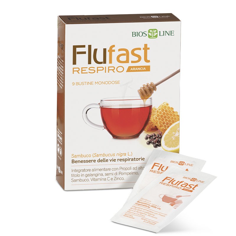 Apix Flufast Respiro Arancia - 9 bustine