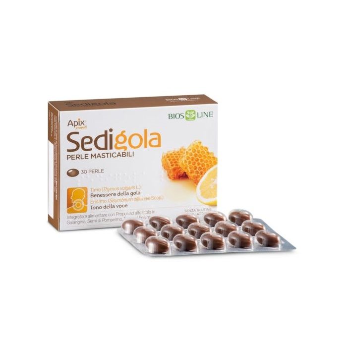 Apix Sedigola - 30 perle masticabili