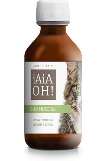 Gatto - Olio Muscoli con Arnica Montana - Iaiaoh