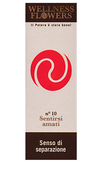 n°10 Sentirsi amati - Wellness Flowers, Gocce 50ml