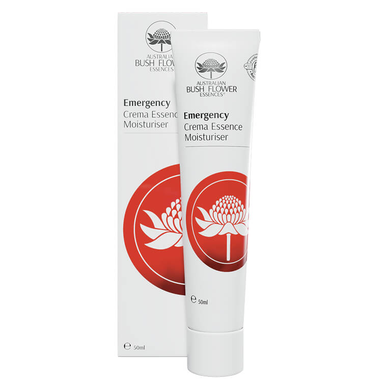 Australian bush flowers Emergency crema