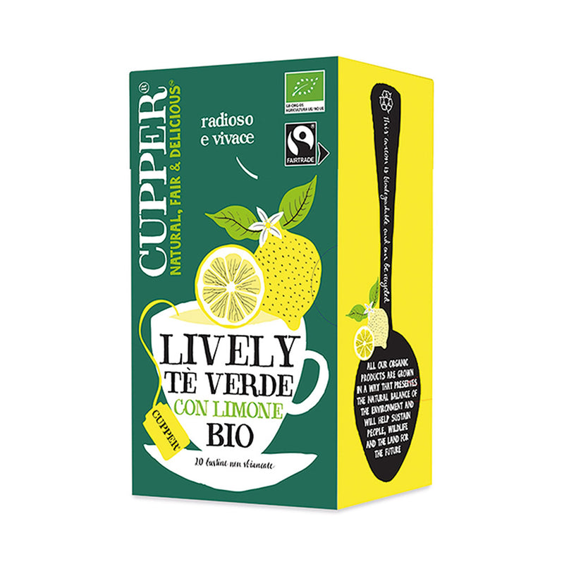 Cupper Te Verde al limone bio