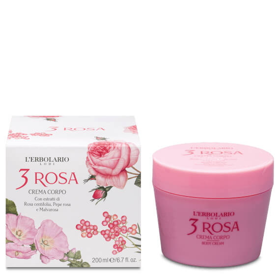 Erbolario 3 Rosa Crema corpo
