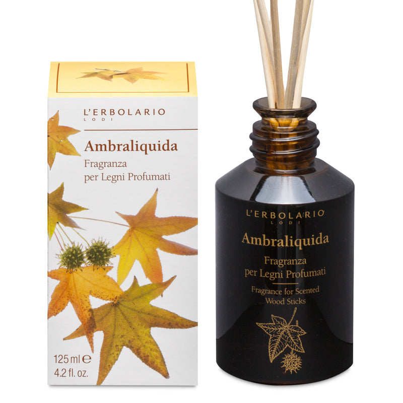Erbolario Ambraliquida Fragranza legni profumati