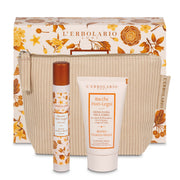 Erbolario Bacche Fiori Legni Beauty pochette fiori arancio