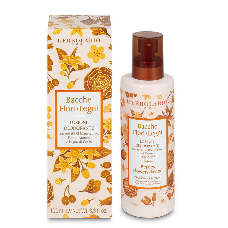 Erbolario Bacche Fiori Legni Lozione deodorante