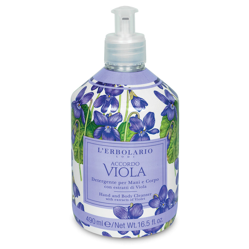 Erbolario Detergente mani e corpo accordo viola