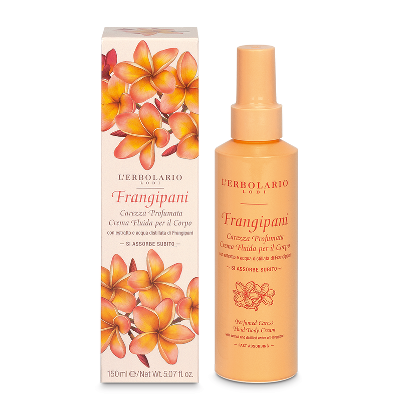 Erbolario Frangipani Carezza profumata crema fluida per il corpo