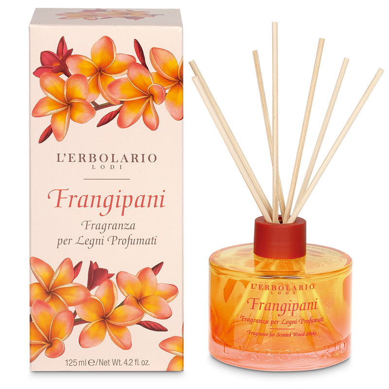 Erbolario Frangipani Fragranza per legni profumati