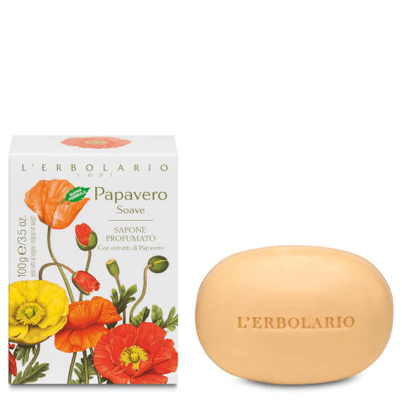 Erbolario Papavero soave Sapone profumato