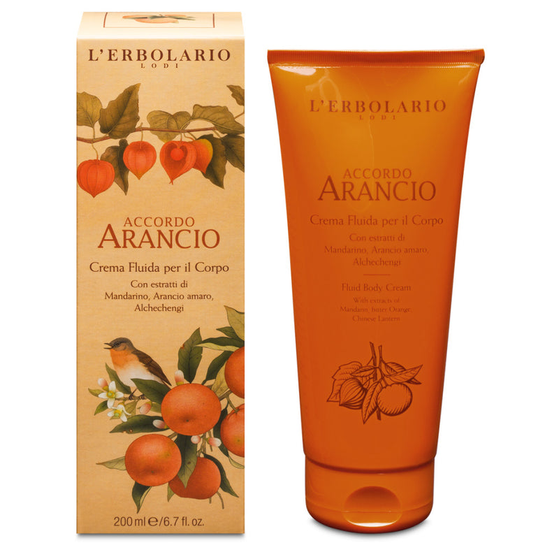 Erbolario Accordo arancio crema fluida corpo