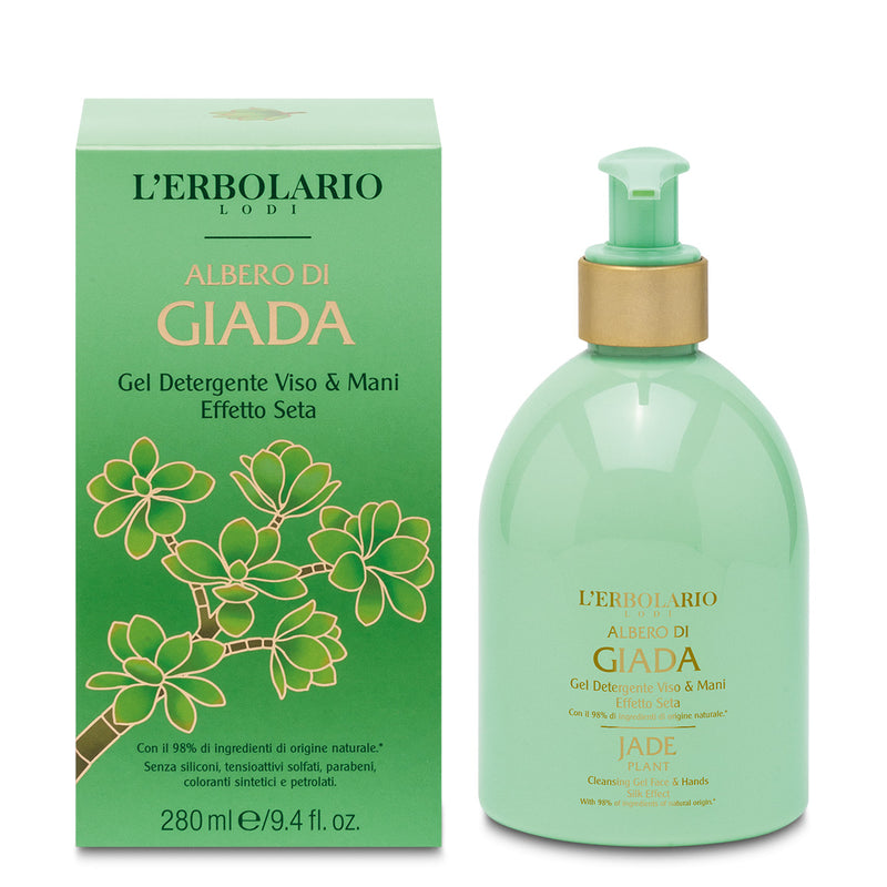 Erbolario Albero di giada gel detergente viso mani