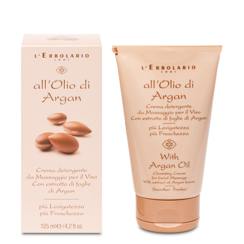 Erbolario Olio di argan crema detergente viso