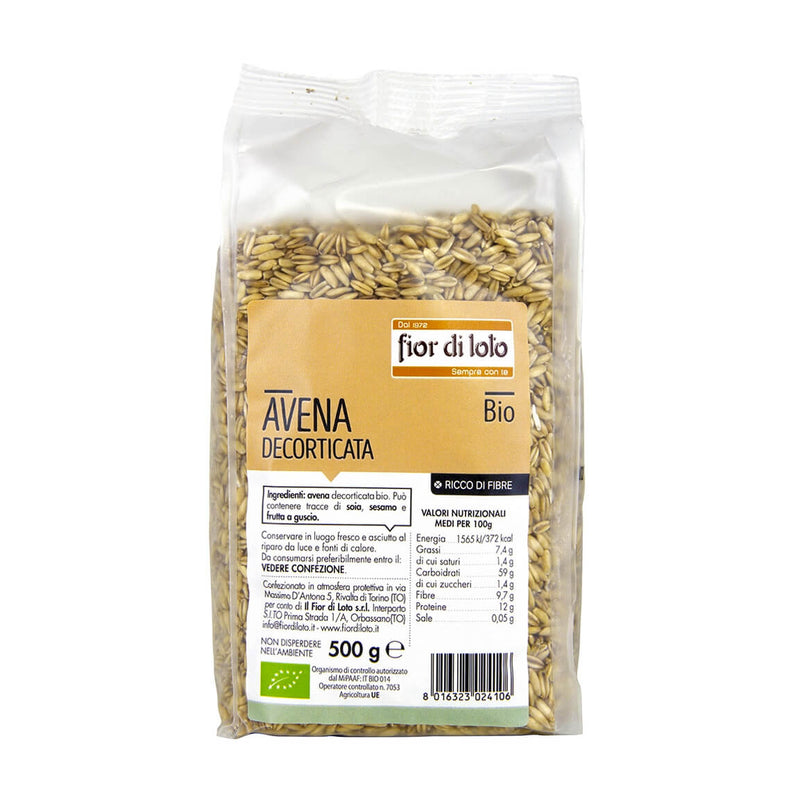 Fior di loto Avena decorticata