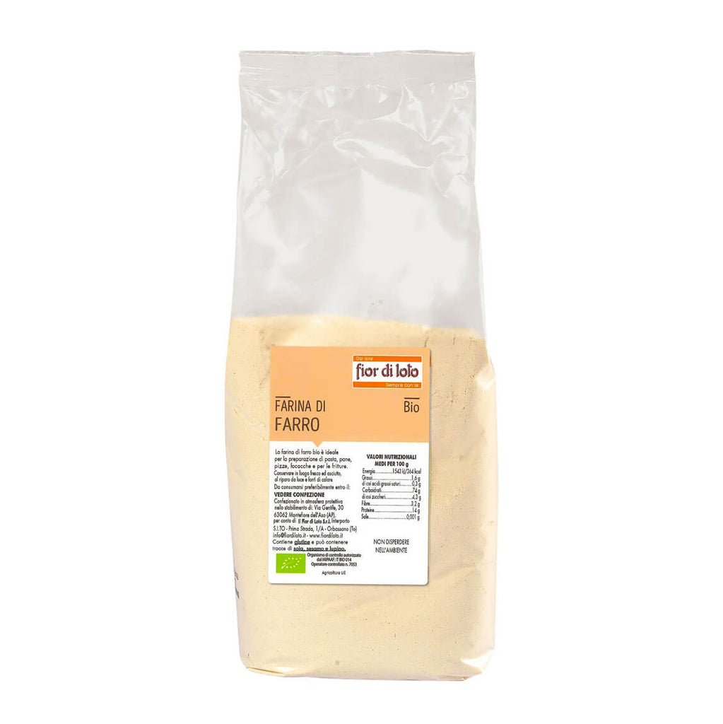 Farina di Farro Bio - Fior di Loto, 1kg