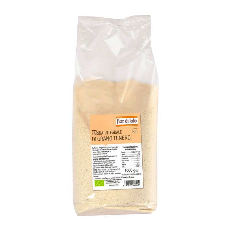 Fior di loto Farina integrale di grano tenero