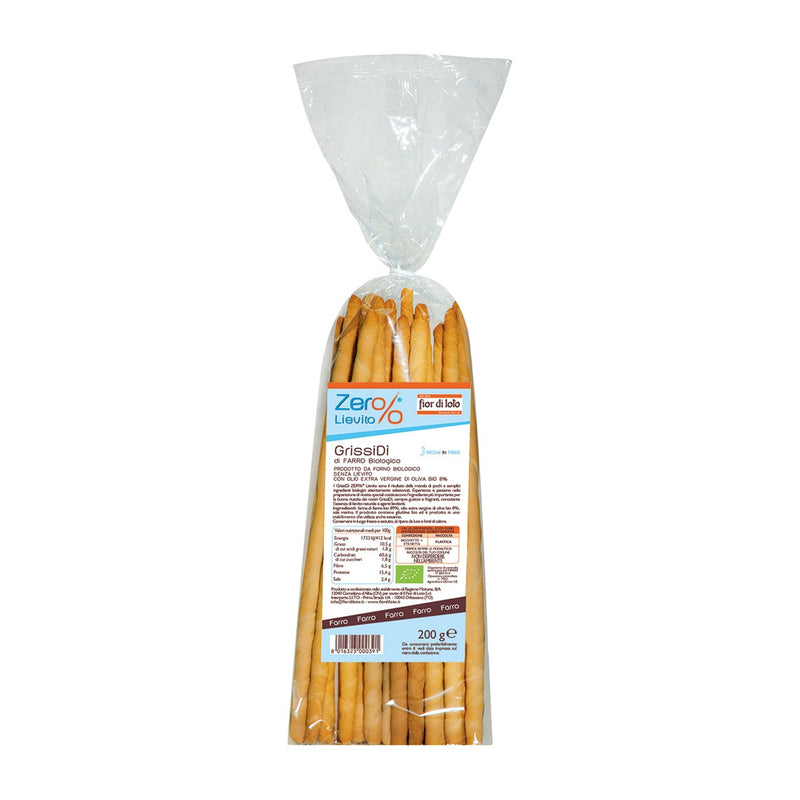 Fior di loto Grissini farro senza lievito