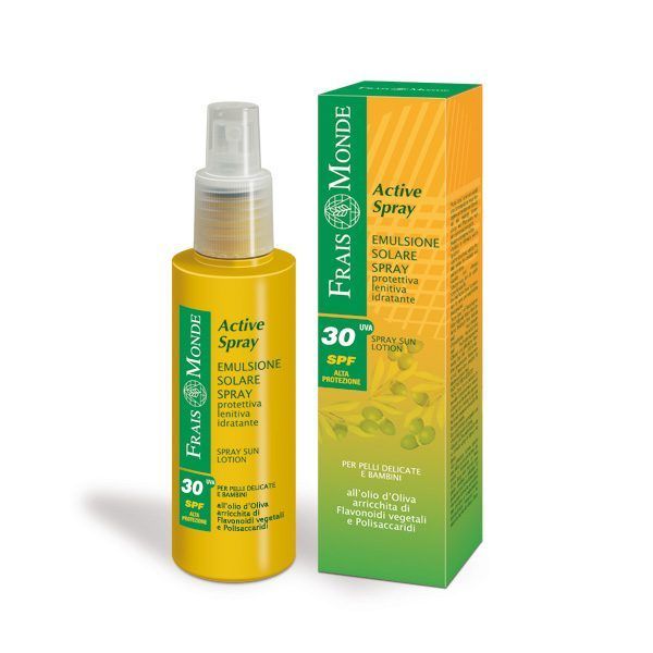 Frais Monde Emulsione solare spray sfp30