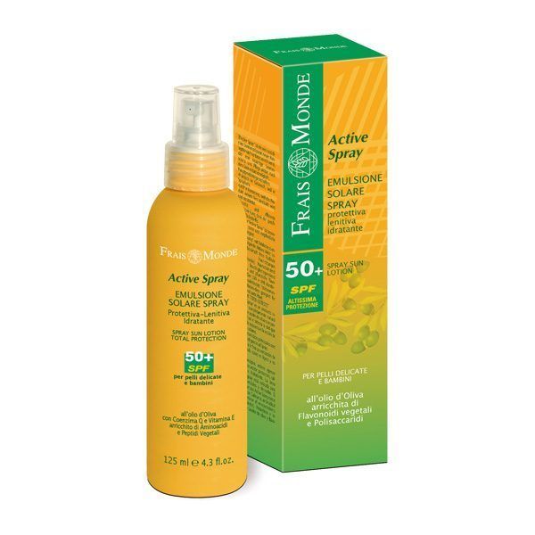 Frais Monde Emulsione solare spray sfp50+