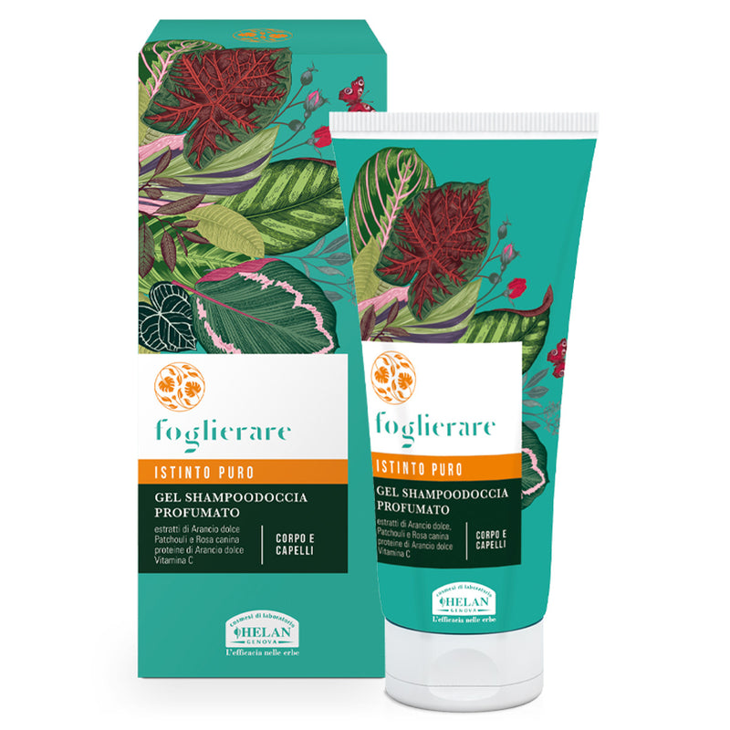 Helan Foglierare Istinto puro Gel shampoodoccia