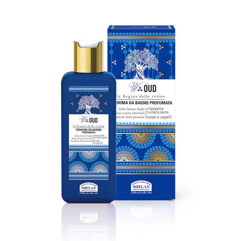 Helan W-OUD Schiuma da bagno profumata