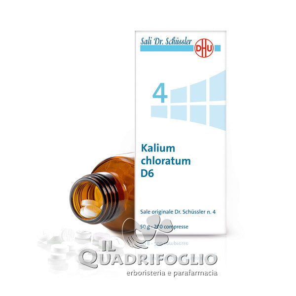 Loacker Sale di Schussler 4 D6 kalium chloratum