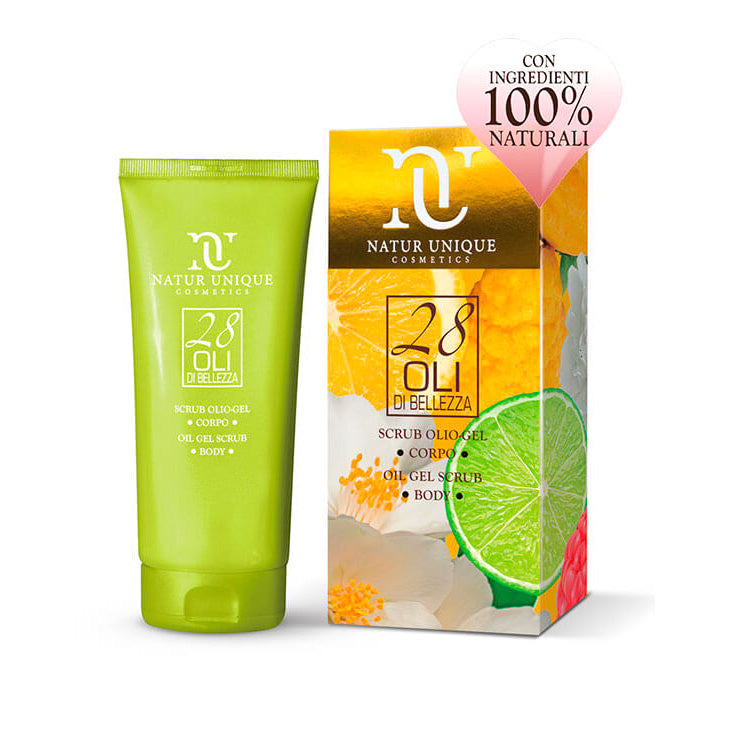 Natur unique cosmetics 28 Oli Fragranza Lime Scrub Olio gel