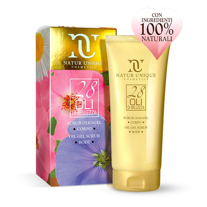 Natur unique cosmetics 28 Scrub Olio gel
