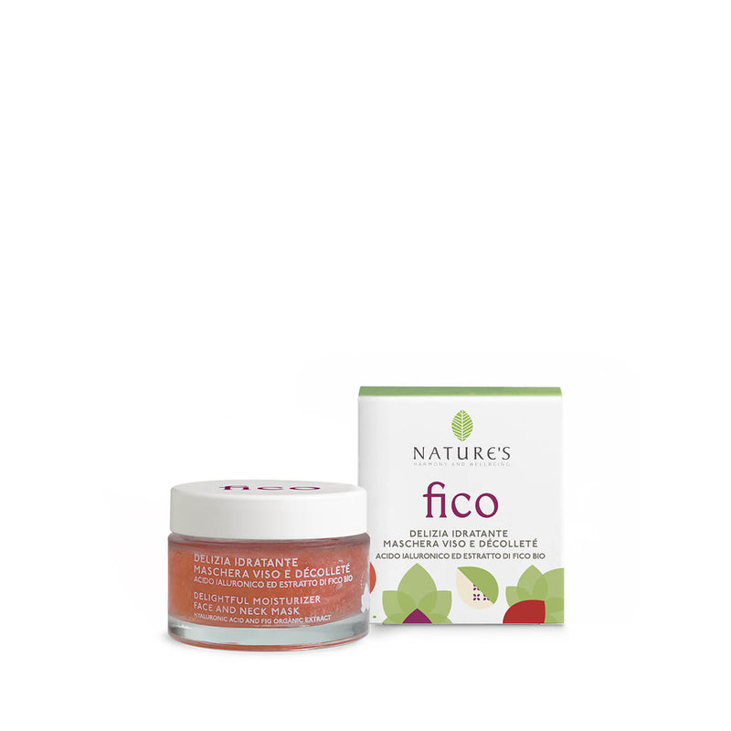 Nature's Fico Delizia idratante maschera viso e décolleté