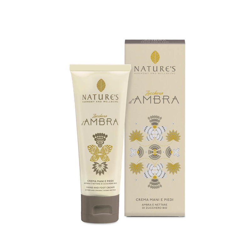 Nature's Zucchero d'ambra Crema mani e piedi
