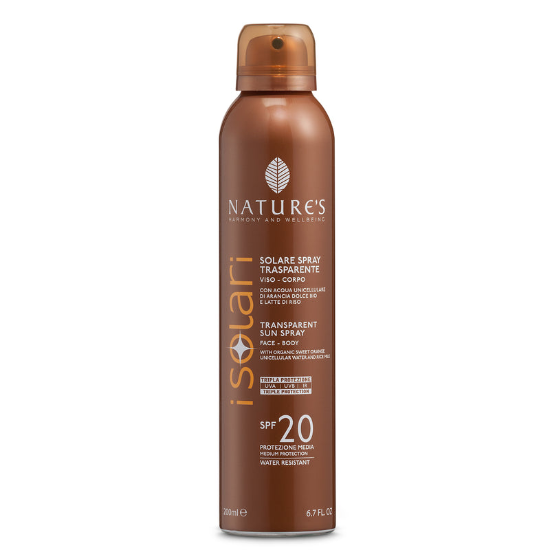 Nature's Spray trasparente SPF20