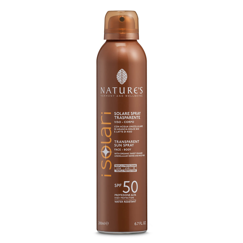 Nature's Spray trasparente SPF50