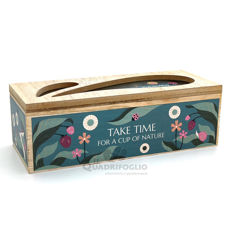Neavita Natural Tea Box Cofanetto Verde 3 scomparti