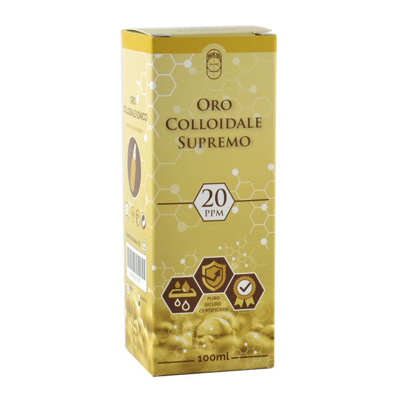 Punto benessere Oro colloidale ionico supremo 20 ppm