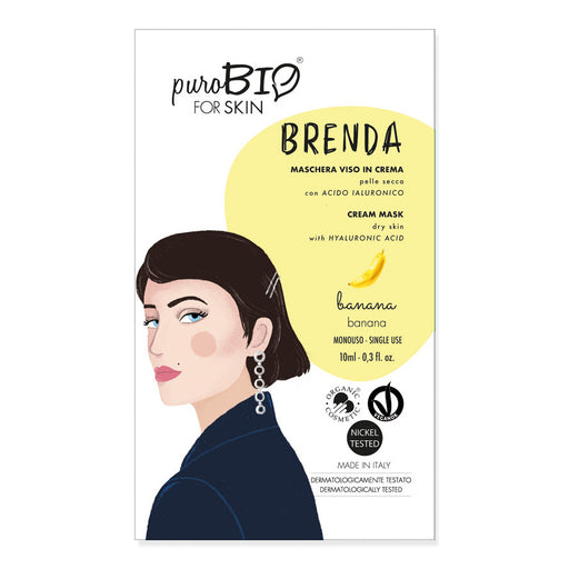 Puro bio Maschera crema Brenda banana