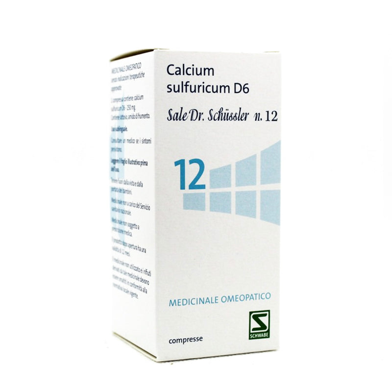 Sale di schussler 12 Calcium sulfuricum D6