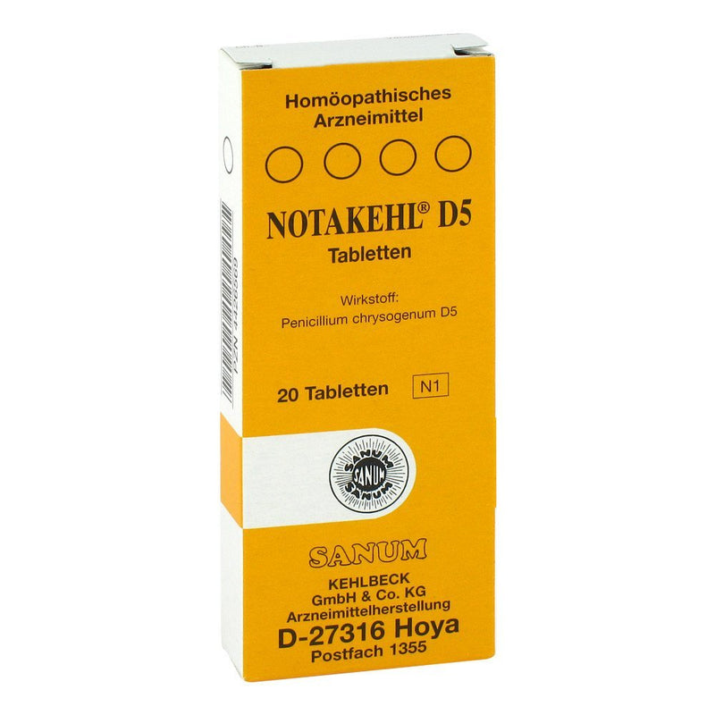 Sanum Notakhel D5 compresse