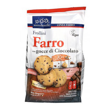 Sottolestelle Frollini di farro gocce cioccolato