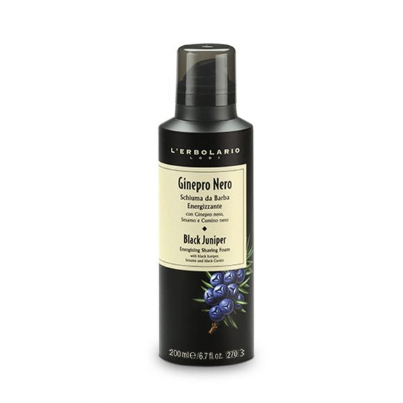 Erbolario Ginepro nero schiuma barba energizzante